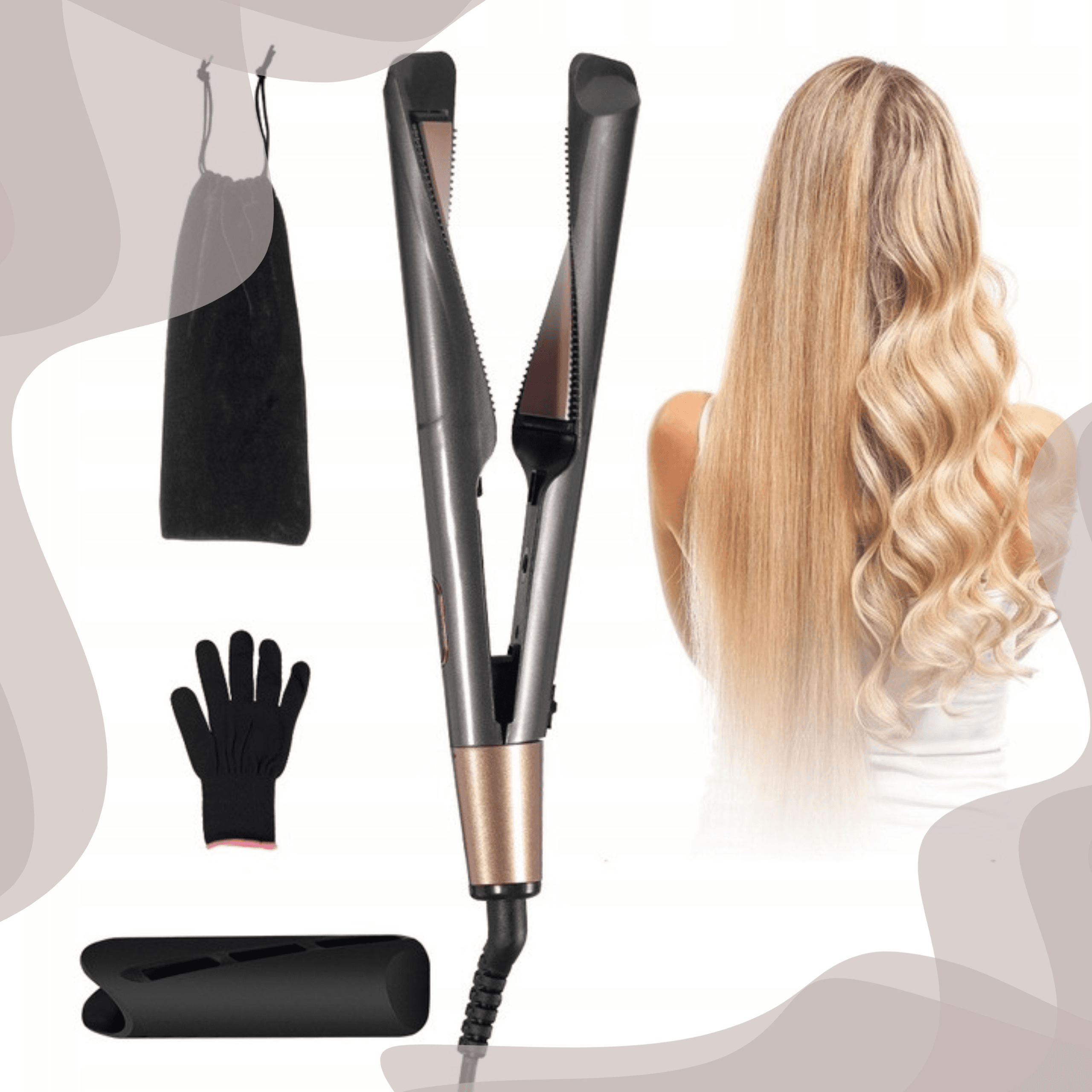 GlamStyler Duo -Od Gładkich Pasm Po Zmysłowe Loki